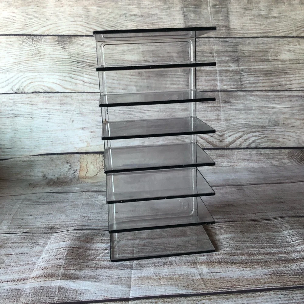 Acrylic makeup pallet organizer